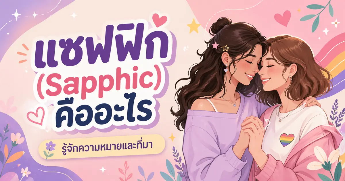 แซฟฟิก (Sapphic) คืออะไร? รู้จักความหมายและที่มา