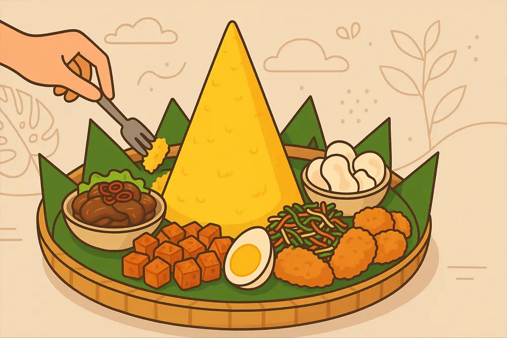 ตุมเปิง (Nasi Tumpeng)