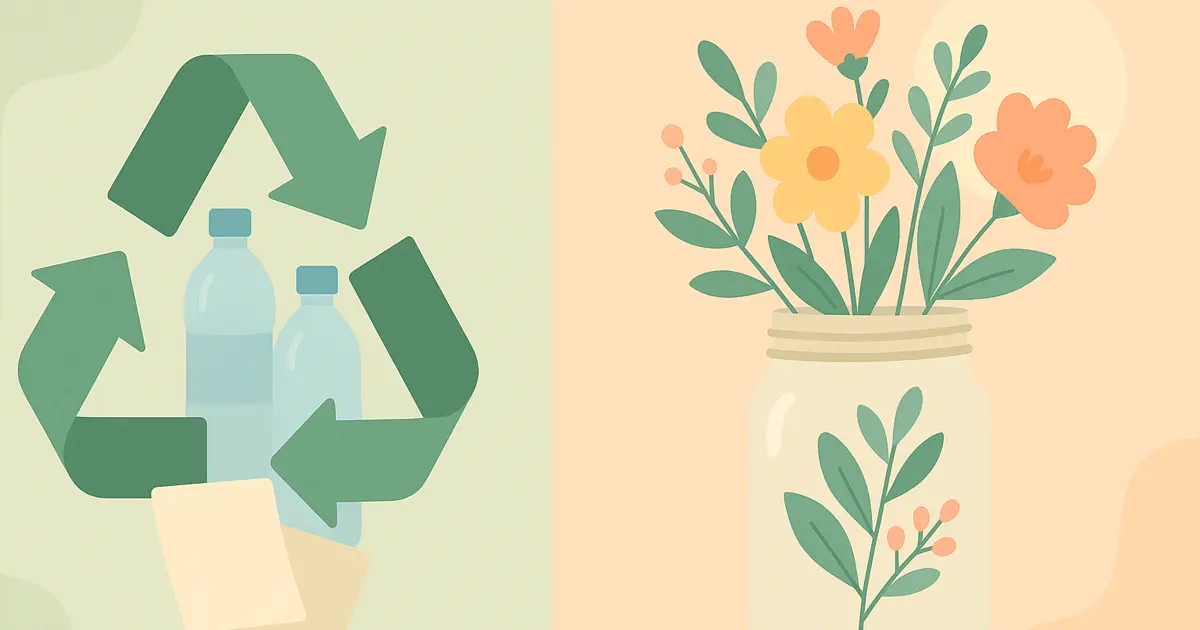 รีไซเคิล vs รียูส ต่างกันอย่างไร? ความแตกต่างที่แท้จริง?