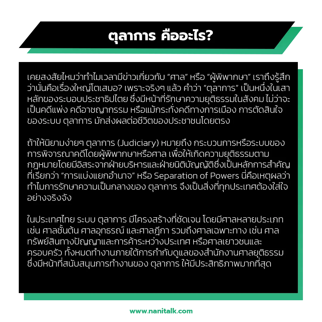 ตุลาการ คืออะไร?