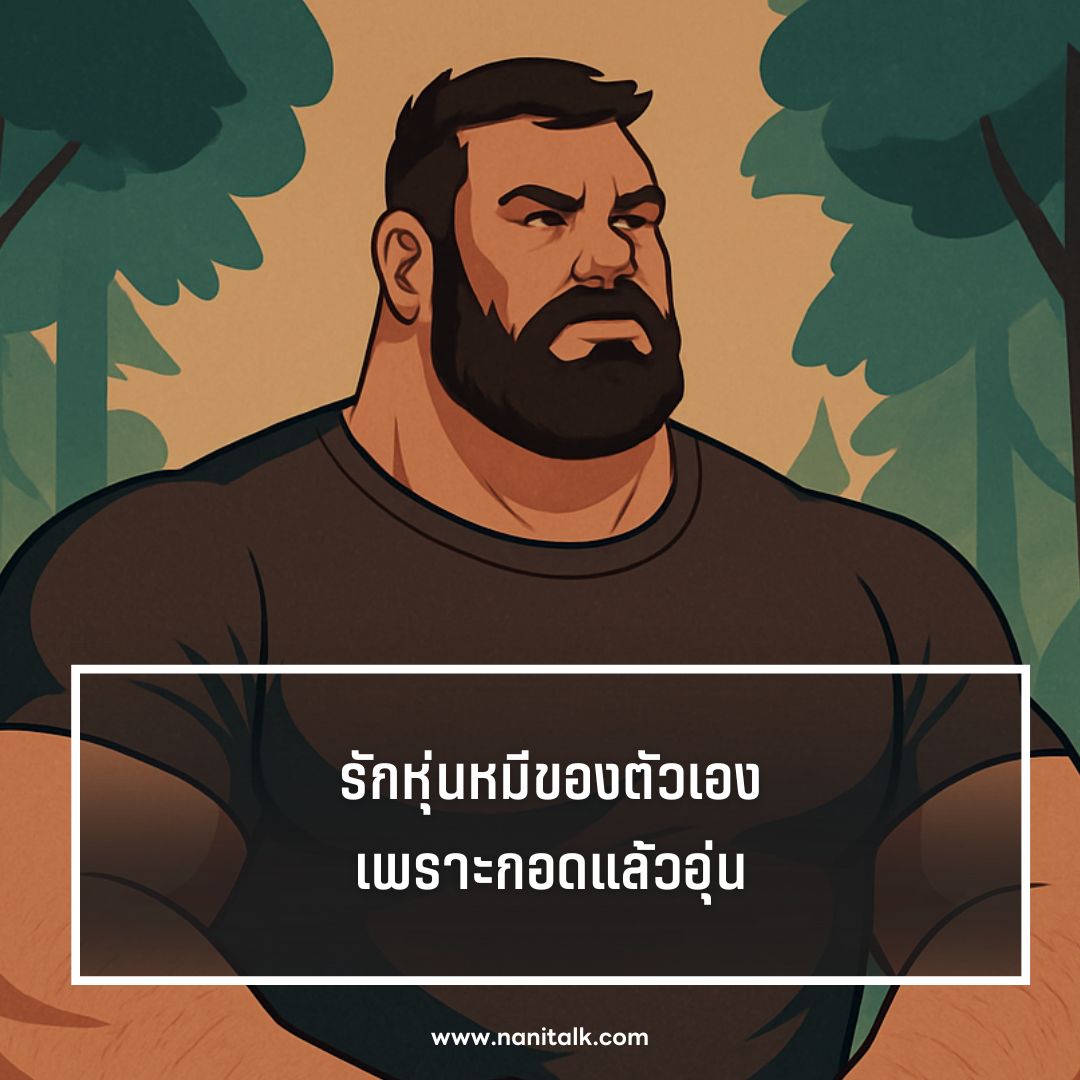 ตัวอย่างแคปชั่นหุ่นหมีกวน ๆ ฮา ๆ