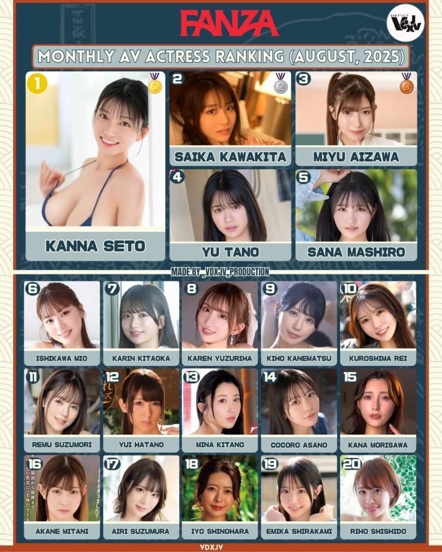 AV ACTRESS AUGUST 2025 1