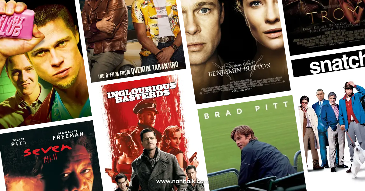 best brad pitt movies
