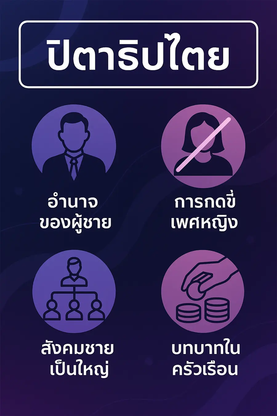 ความหมายของปิตาธิปไตย (Patriarchy)