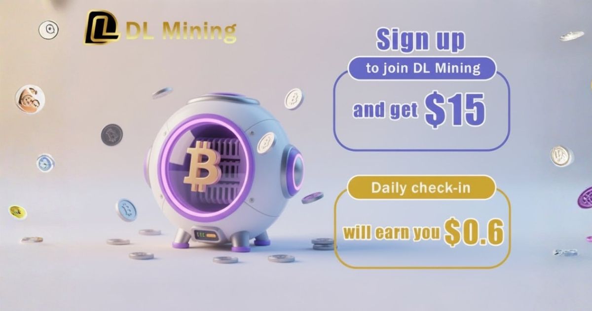 DL Mining: ขุด Bitcoin และ ETH ง่ายๆ ด้วย AI รับผลกำไรทุกวัน