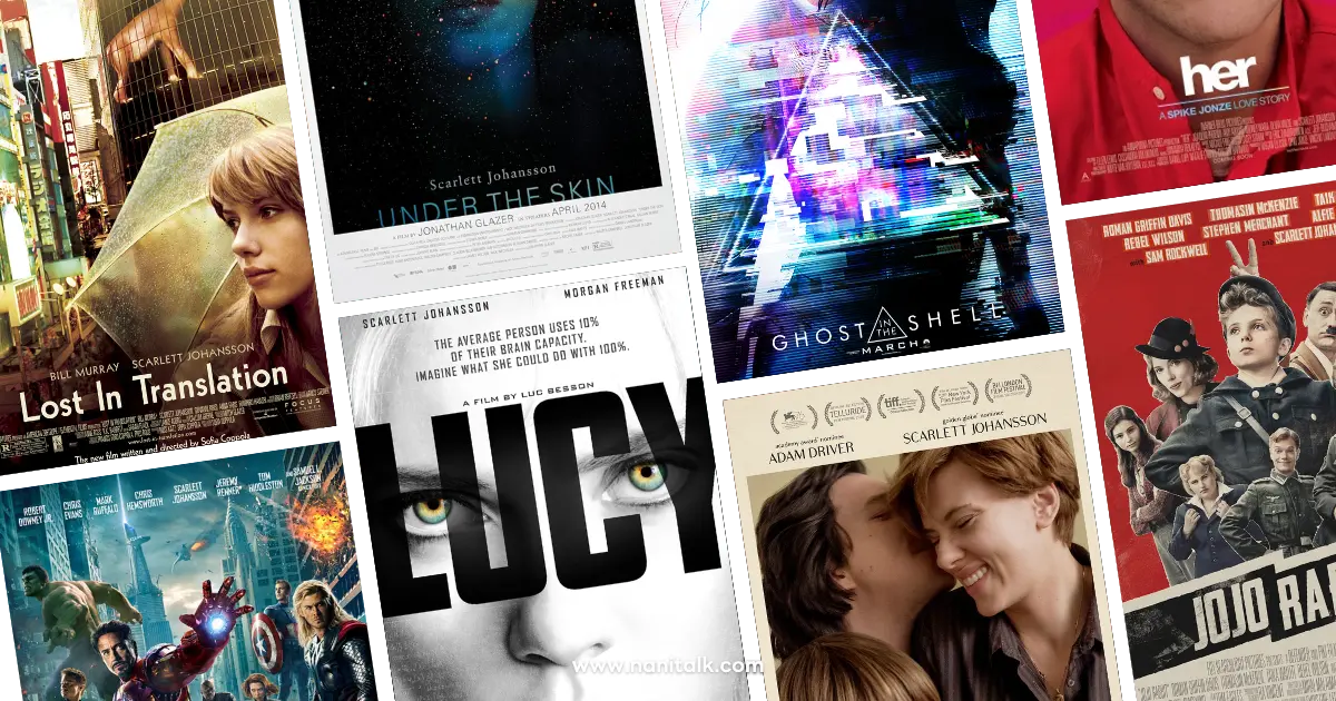 10 หนังสการ์เลตต์ โจแฮนส์สัน (Scarlett Johansson) แนะนำเรื่องเด็ดทุกแนว