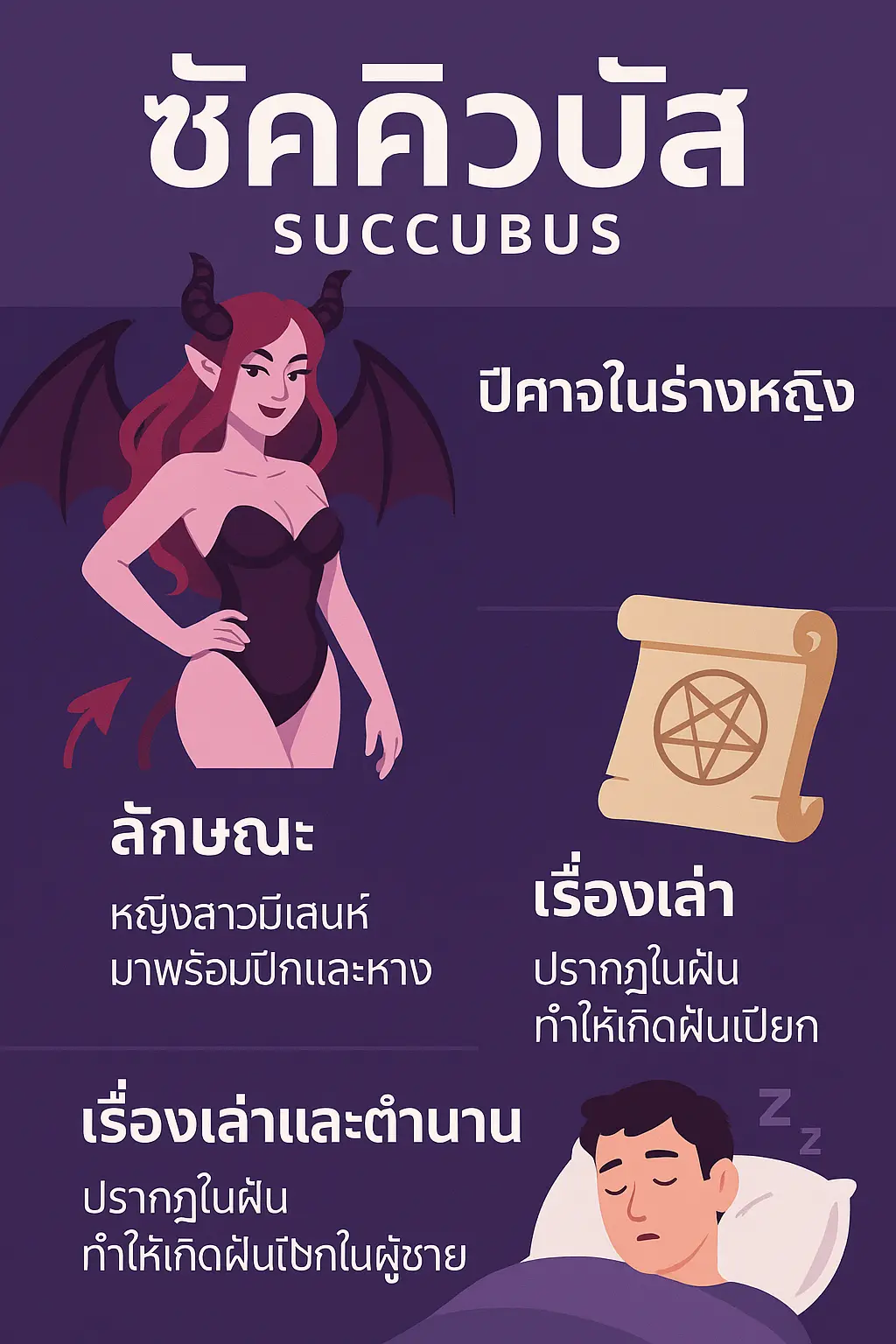 ซัคคิวบัส คืออะไร? ที่มาและความหมาย