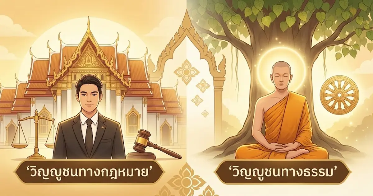 วิญญูชน คืออะไร? ทำความเข้าใจความหมายในมุมกฎหมายและศาสนาพุทธ