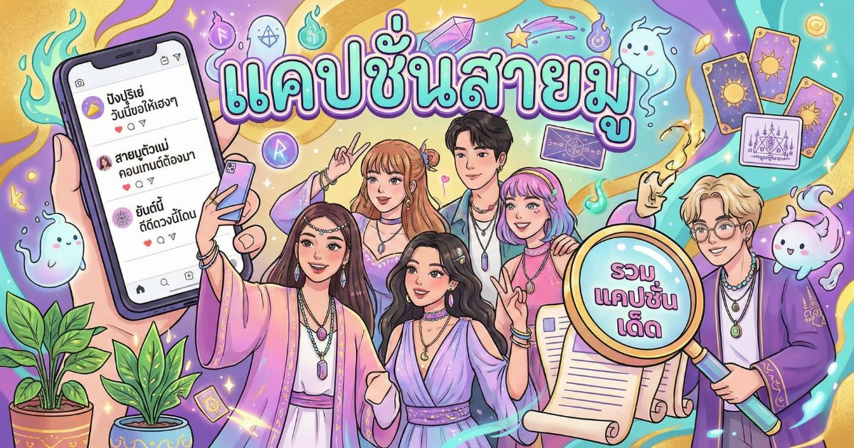 200 แคปชั่นสายมู เสริมดวง โชคลาภ %thyear% / %currentyear%