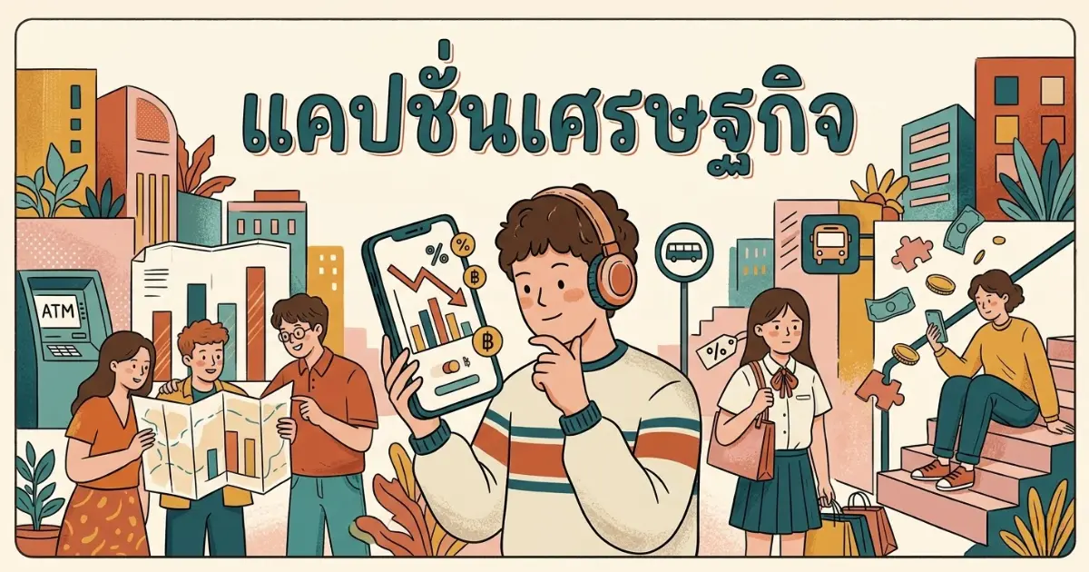 100 แคปชั่นเศรษฐกิจ %thyear% พร้อมคำคมและกรอบคิดที่ใช้ได้จริง