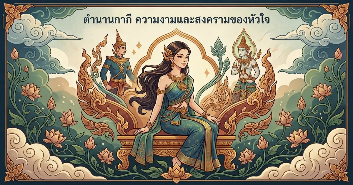 [เนื้อเรื่องย่อ-นิทานพื้นบ้านไทย] กากี ถูกเล่าขานมาหลายร้อยปี