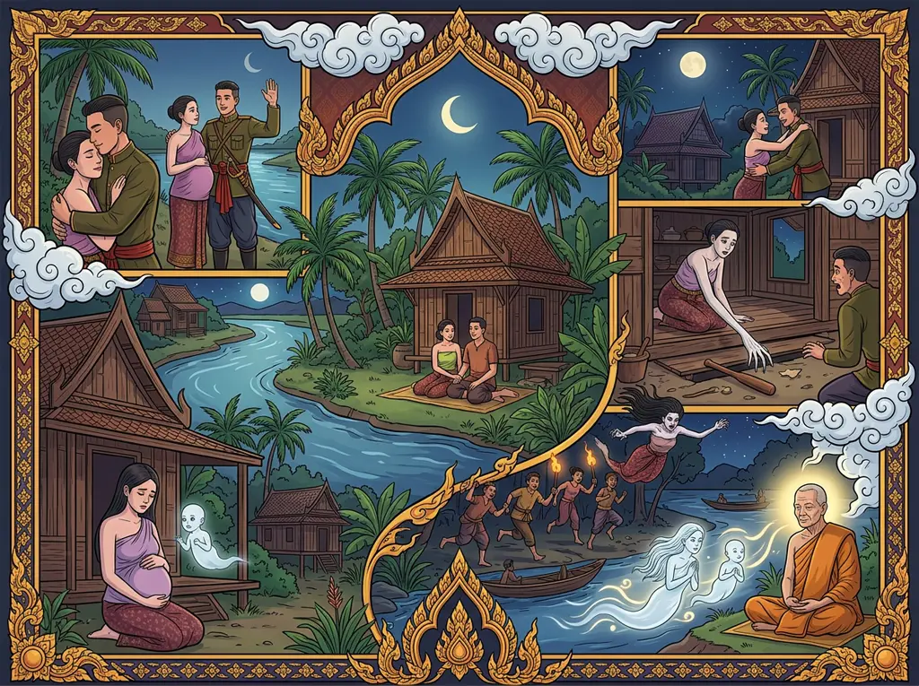 เนื้อเรื่องย่อแม่นากพระโขนง