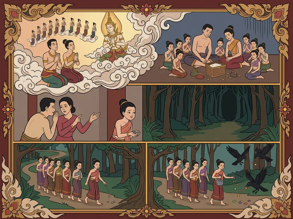 เนื้อเรื่องย่อ นางสิบสอง