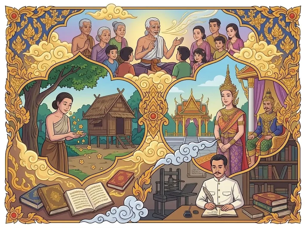 ที่มาและความเป็นมาของนิทานพิกุลทอง