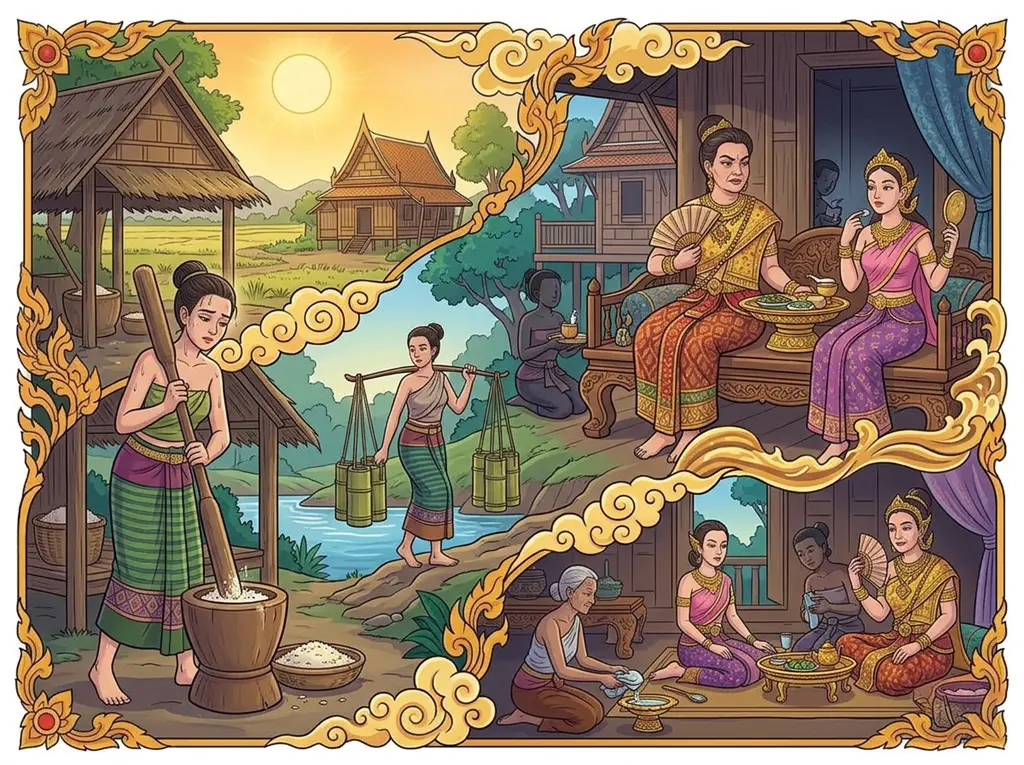 เนื้อเรื่องย่อ นิทานพิกุลทอง ฉบับพื้นบ้าน