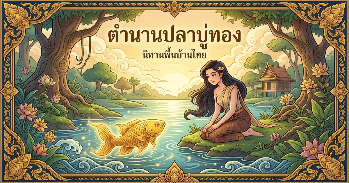 [เนื้อเรื่องย่อ-นิทานพื้นบ้านไทย] ปลาบู่ทอง คติชีวิตที่ยังร่วมสมัย