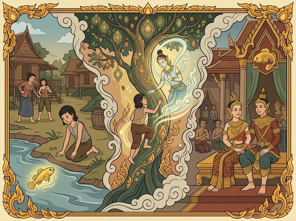 ที่มาของปลาบู่ทองในฐานะนิทานพื้นบ้านไทย