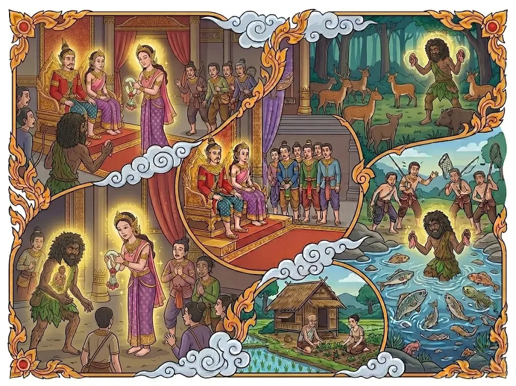 เจ้าเงาะกับนางรจนา รักที่มองผ่านเปลือกนอก