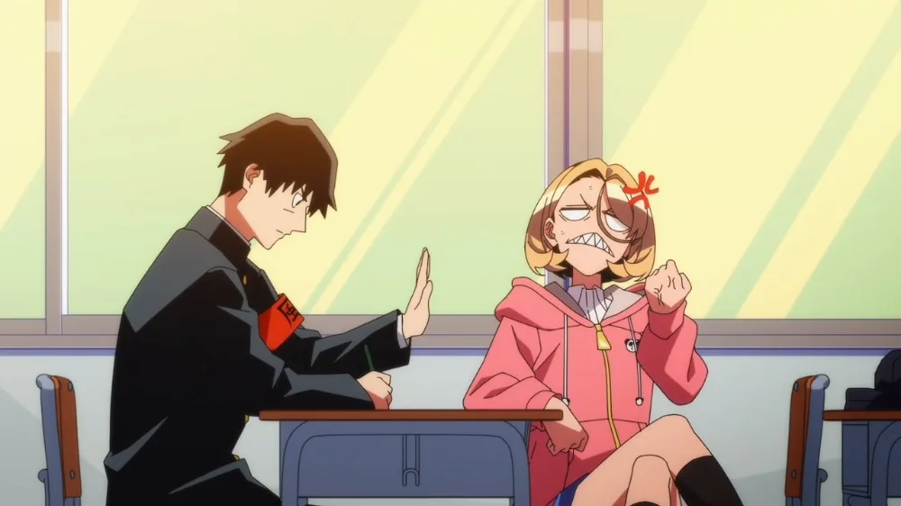 The Klutzy Class Monitor and the Girl with the Short Skirt #1