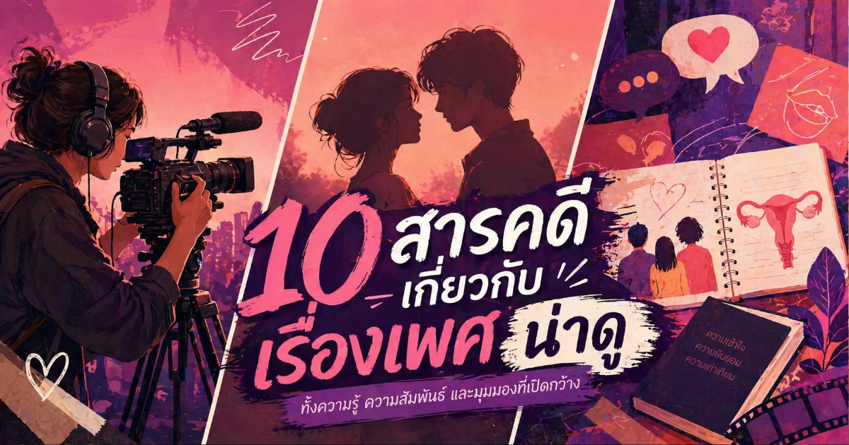 10 สารคดีเรื่องเพศน่าดู กระแสฮิตที่นักดูหนังไม่ควรพลาด