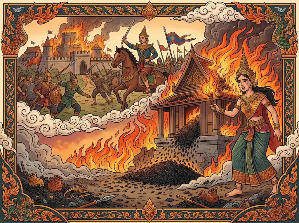 เนื้อเรื่องย่อ ตำนานข้าวสารดำ และพระนางสิงขรมหาเทวี