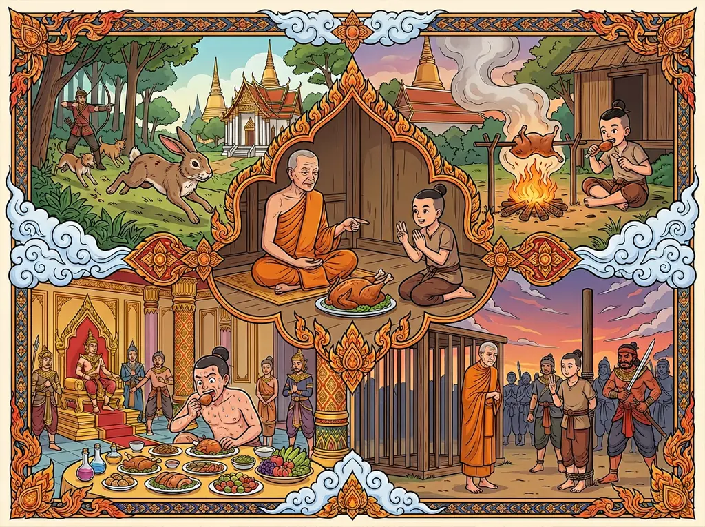 เนื้อเรื่องย่อ กระต่ายสามขา