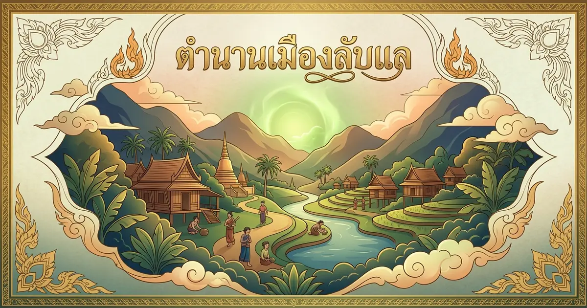 [เนื้อเรื่องย่อ-นิทานพื้นบ้านไทย] ตำนานเมืองลับแล