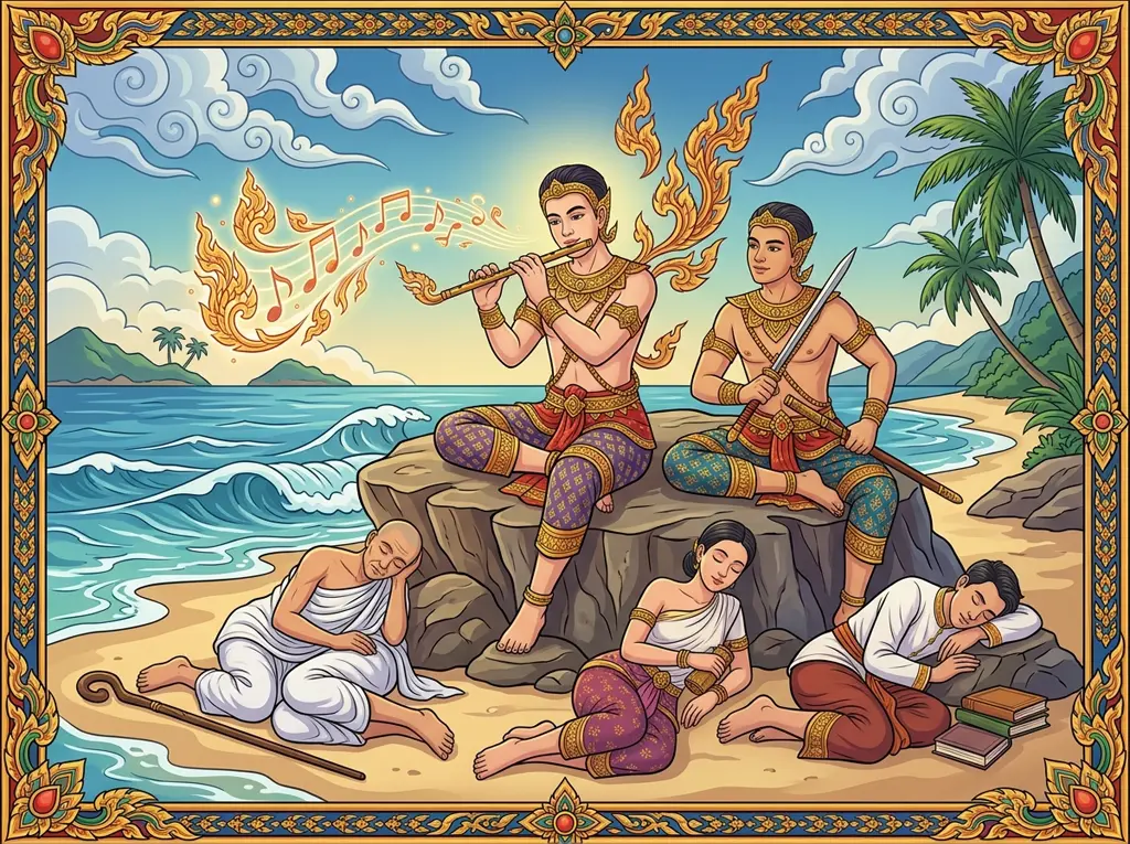 จุดเริ่มต้น เจ้าชายที่เลือกเรียนปี่แทนการรบ