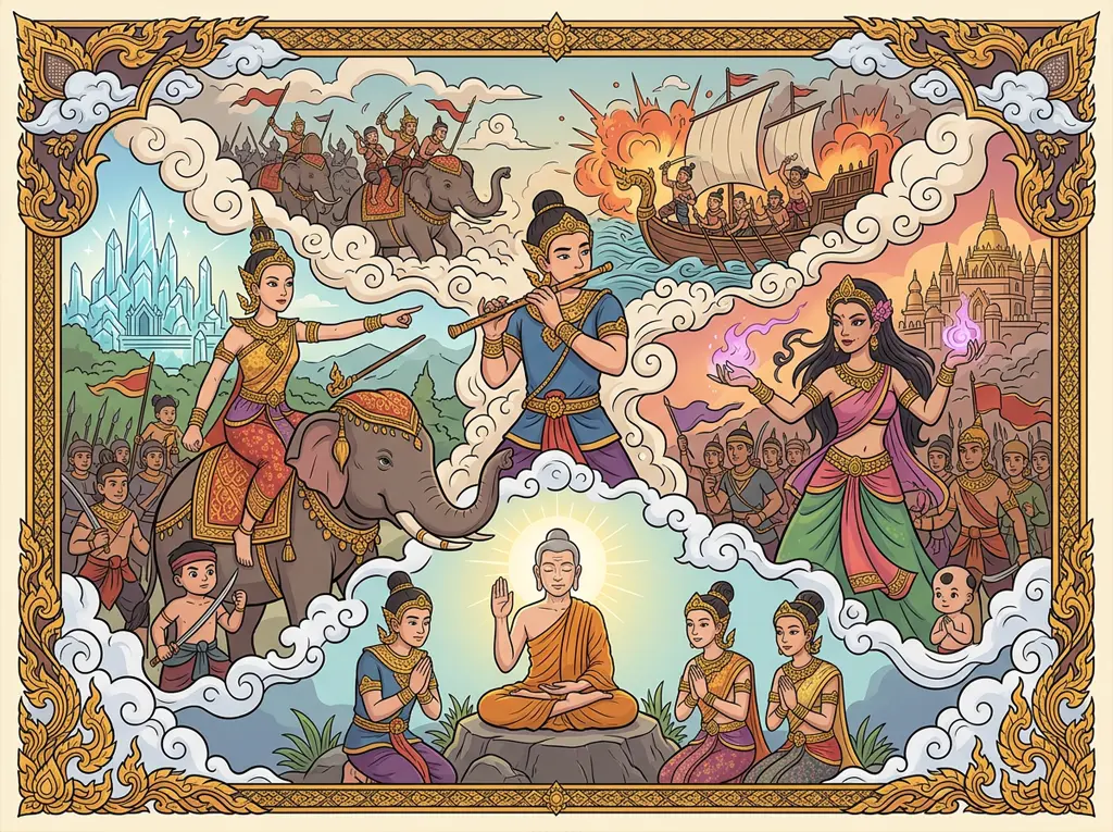 ครองเมืองผลึกและสงครามกับลังกา