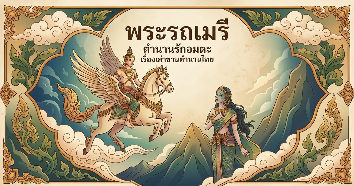 [เนื้อเรื่องย่อ-นิทานพื้นบ้านไทย] พระรถเมรี อมตะข้ามยุค