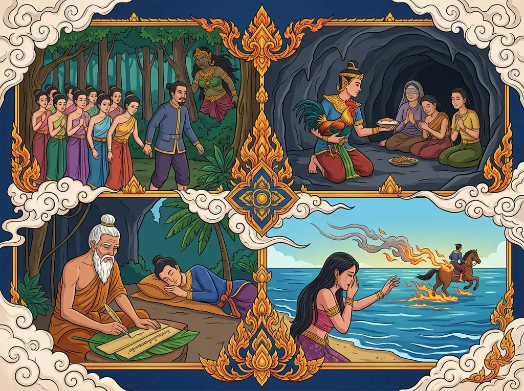 เนื้อเรื่องย่อพระรถเมรี