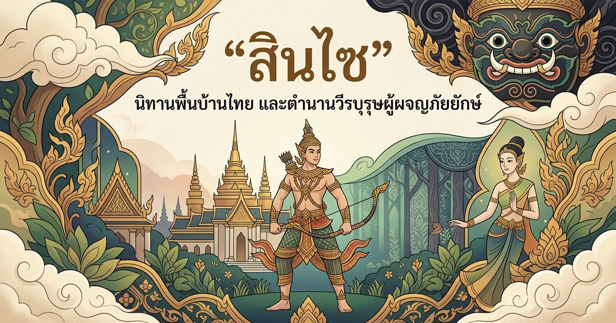 [เนื้อเรื่องย่อ-นิทานพื้นบ้านไทย] สินไซ วรรณกรรมอมตะแห่งสองฝั่งโขง