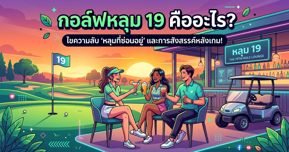 กอล์ฟหลุม 19 คืออะไร จากคำเรียกในสนามสู่โลกอีกด้านที่หลายคนไม่เคยเห็น