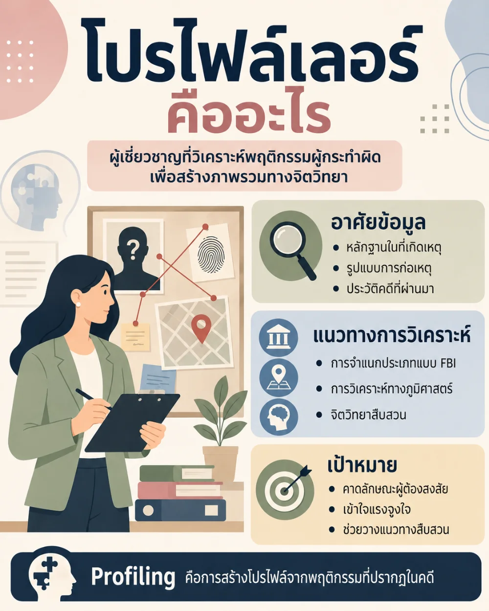โปรไฟล์เลอร์ คืออะไร นิยามและความหมาย