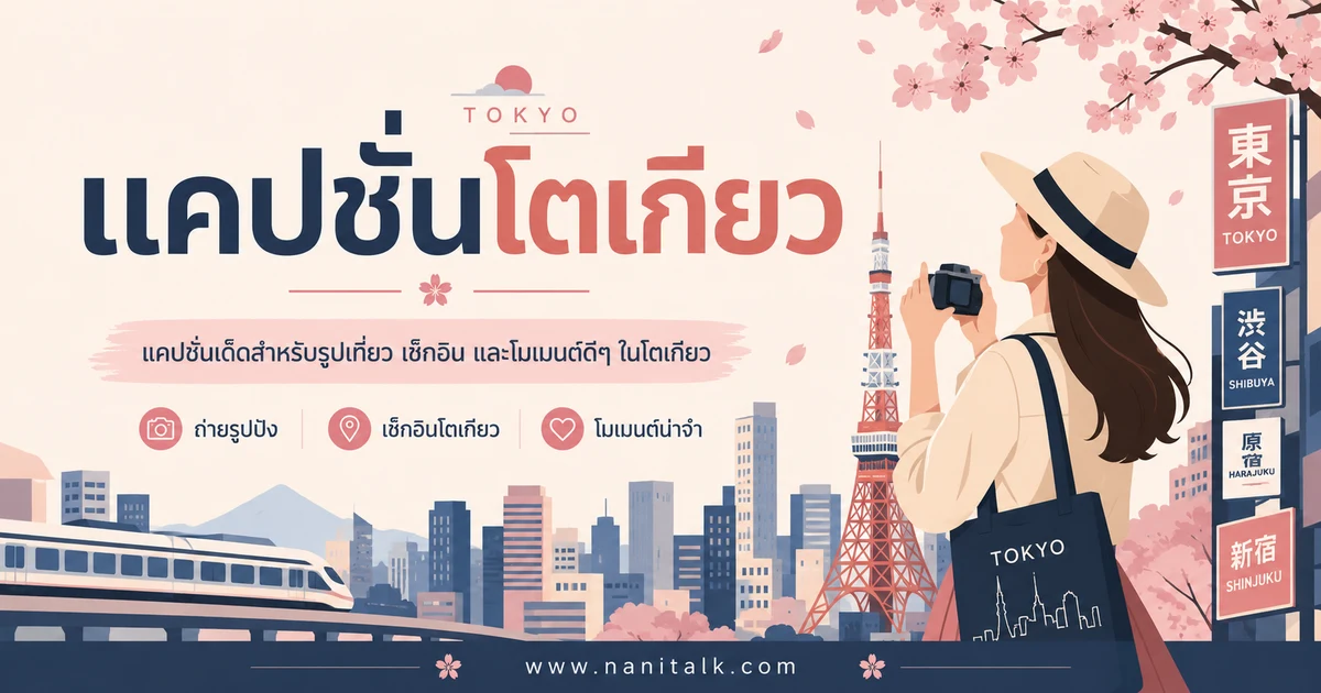 ปกบทความแคปชั่นโตเกียว