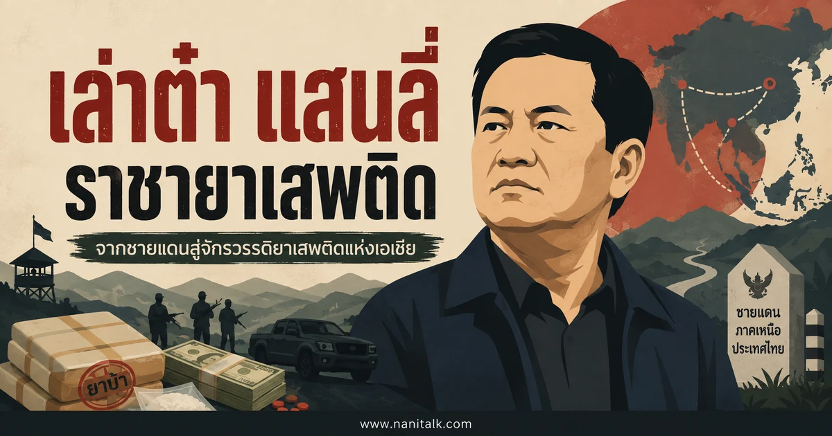 เล่าต๋า แสนลี่ คือใคร? ราชายาเสพติด จากกำนันท่าตอนสู่อิสรภาพวัย 86