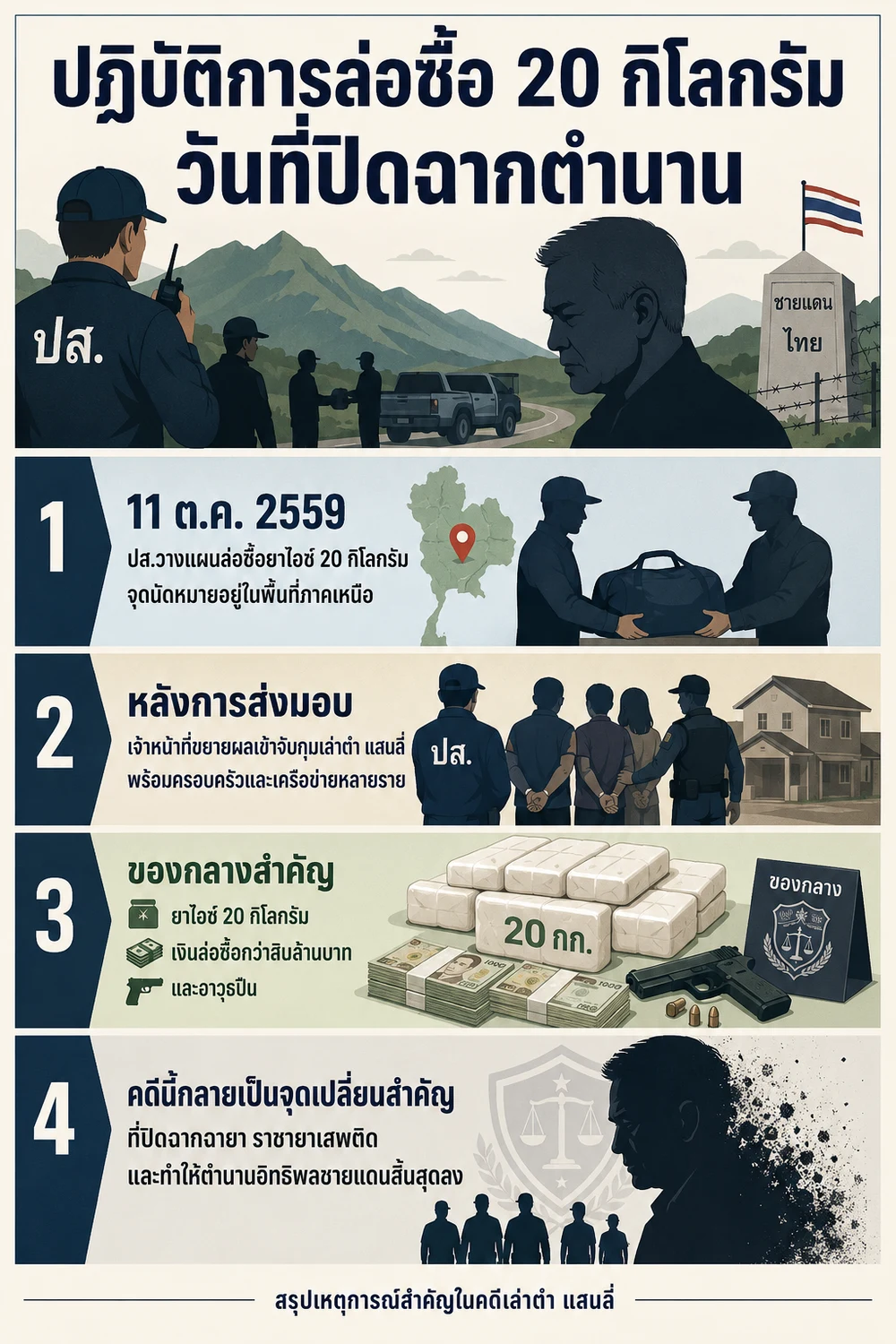 ปฏิบัติการล่อซื้อ 20 กิโลกรัม วันที่ปิดฉากตำนาน