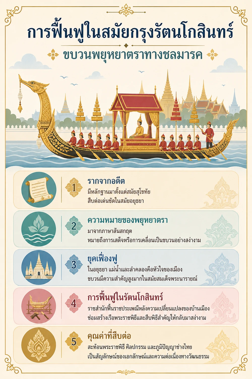การฟื้นฟูในสมัยกรุงรัตนโกสินทร์