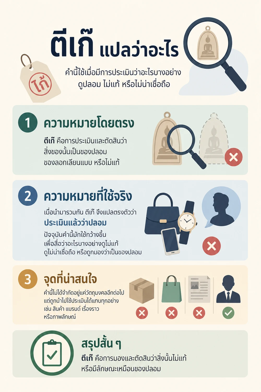 ตีเก๊ แปลว่าอะไร