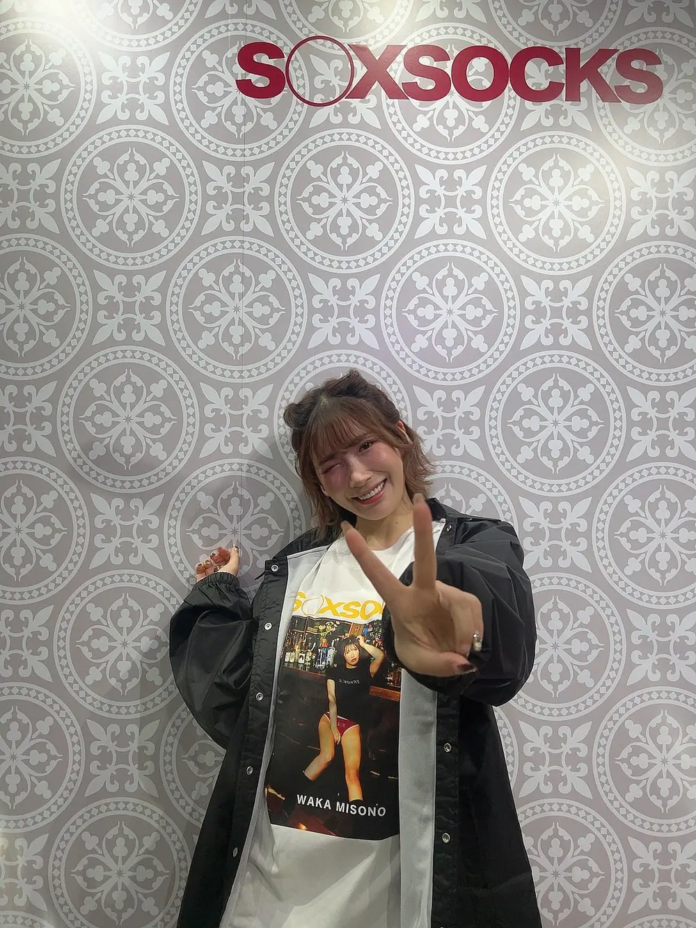 Waka Misono ร่วมงาน SOXSOCKS ที่ไต้หวัน