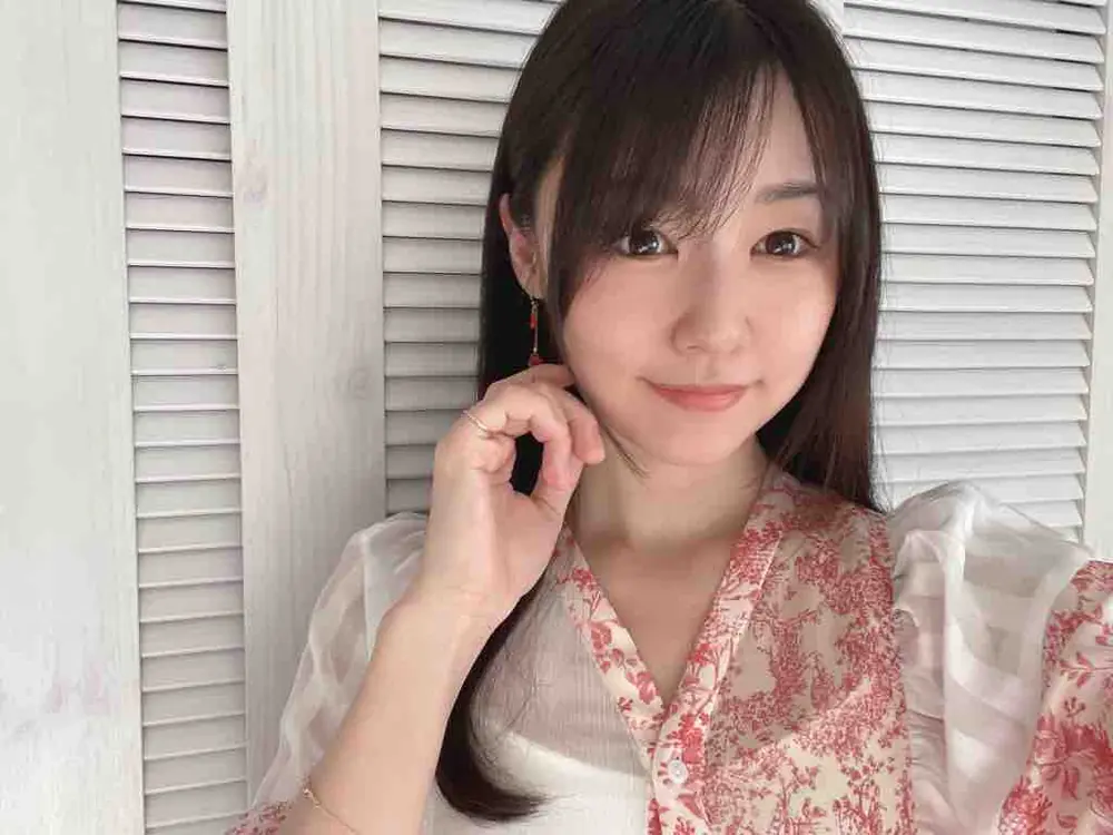Tsubomi ในภาพบุคคลจากบล็อกทางการช่วงประกาศเกษียณ