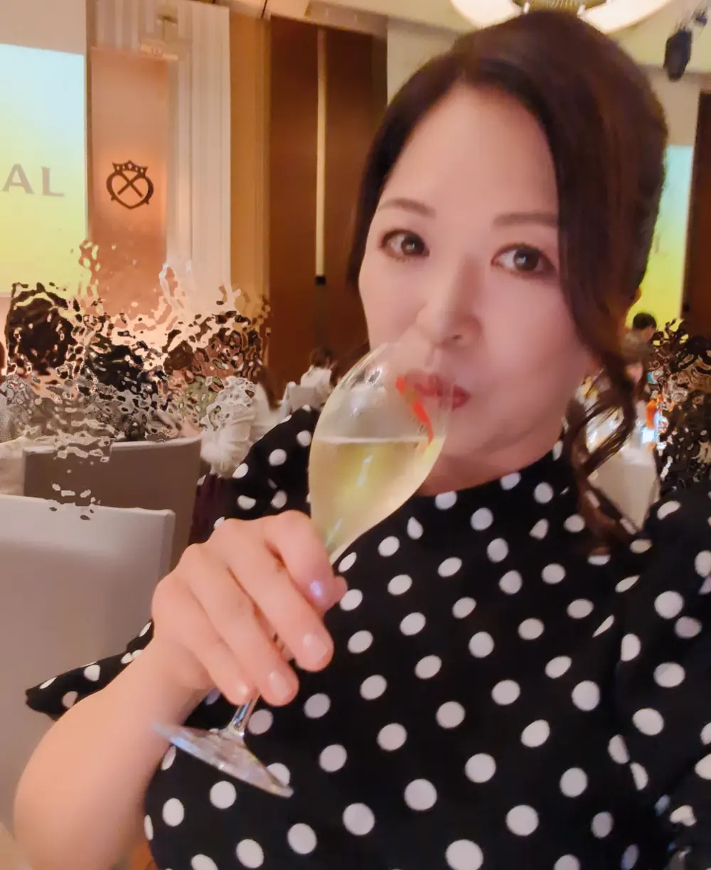 Natsuko Kayama ในงานแบรนด์ที่โตเกียว