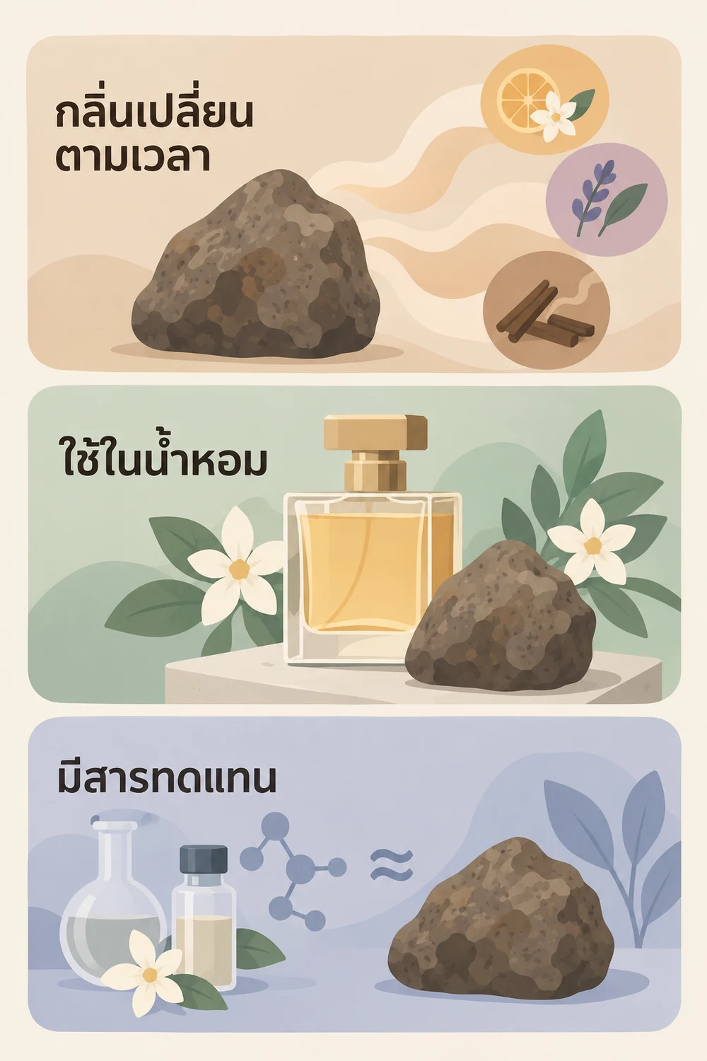 ทำไมอำพันทะเลจึงเกี่ยวข้องกับน้ำหอม