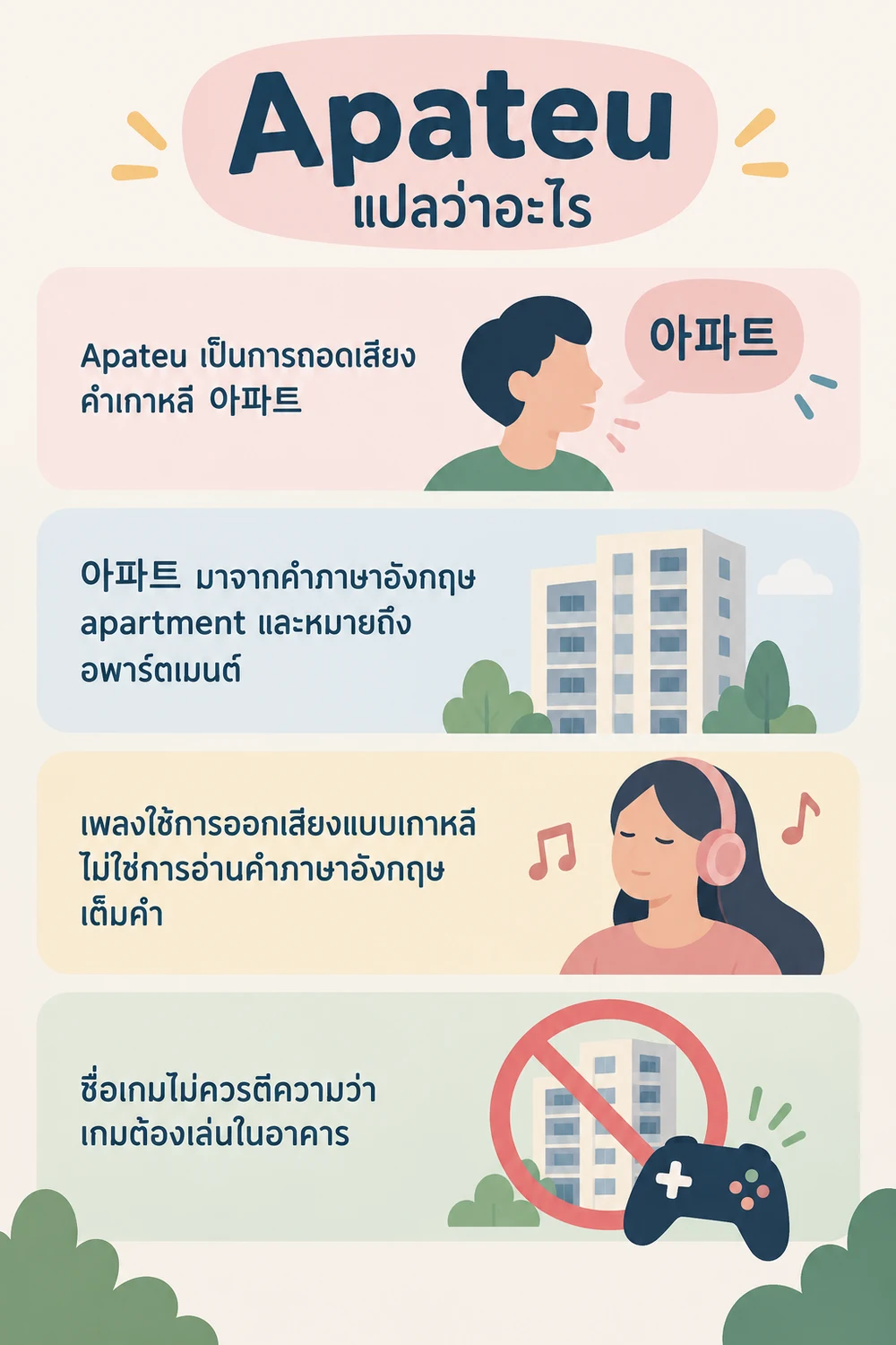 คำว่า Apateu แปลว่าอะไร