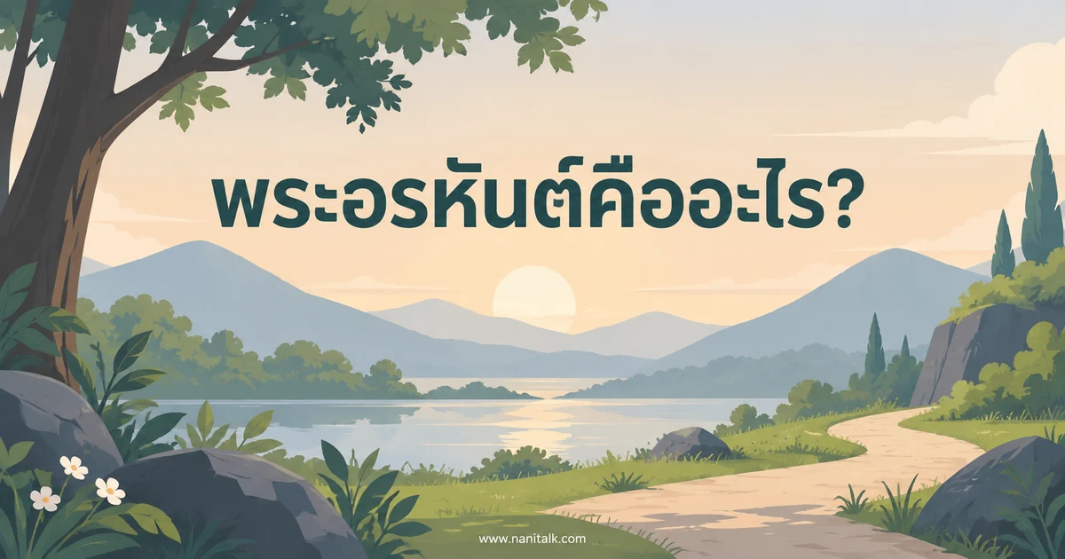 พระอรหันต์คืออะไร? ความหมายและเส้นทางตามคำสอนพุทธ