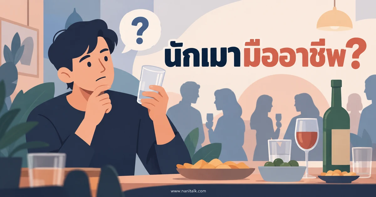 นักเมามืออาชีพคืออะไร? มองคำล้อเล่นให้พ้นความเสี่ยงจากแอลกอฮอล์