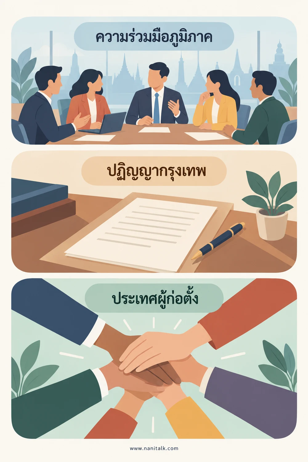 อาเซียนคืออะไร และก่อตั้งเมื่อใด