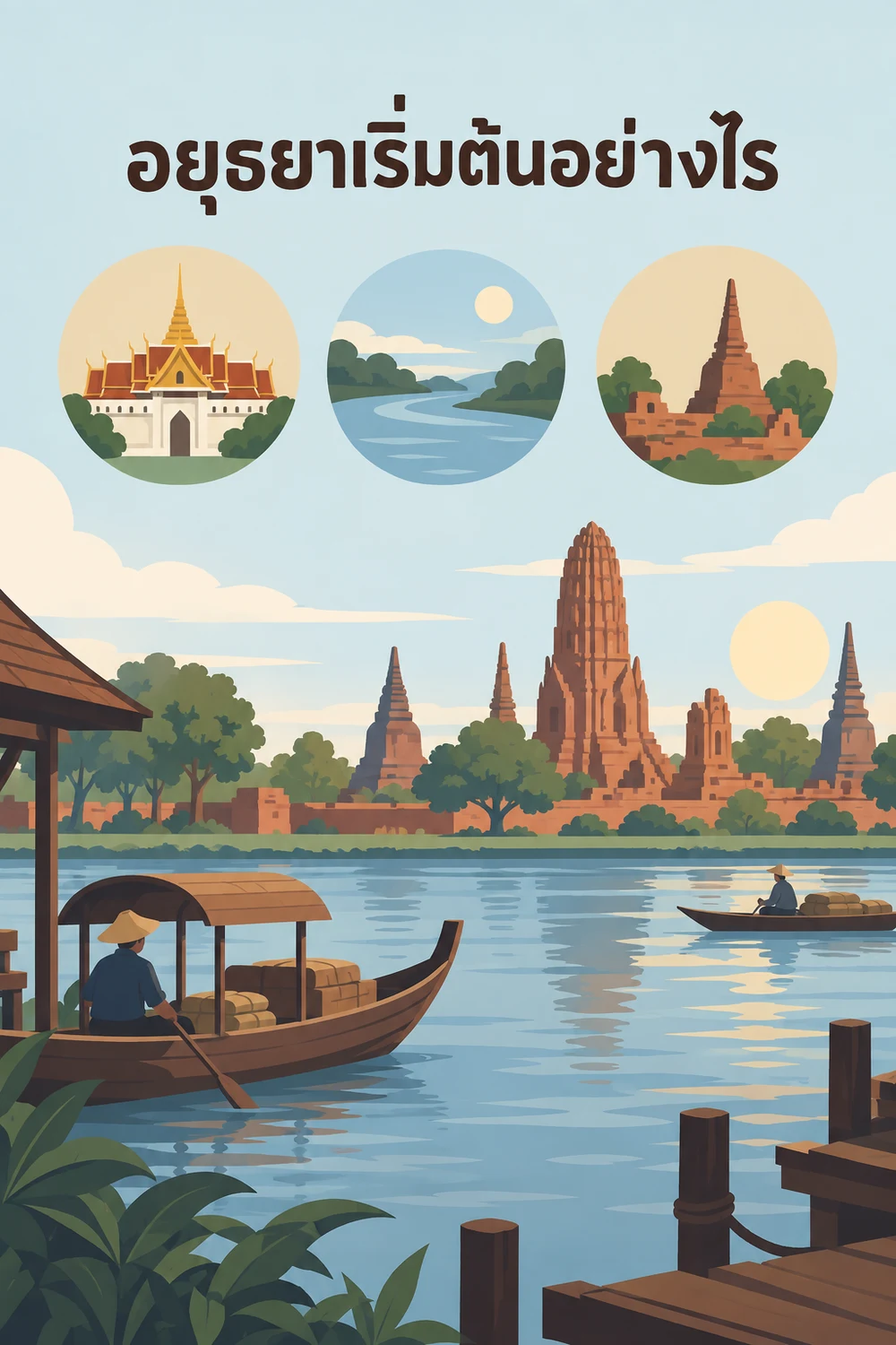 อยุธยาเริ่มต้นอย่างไร