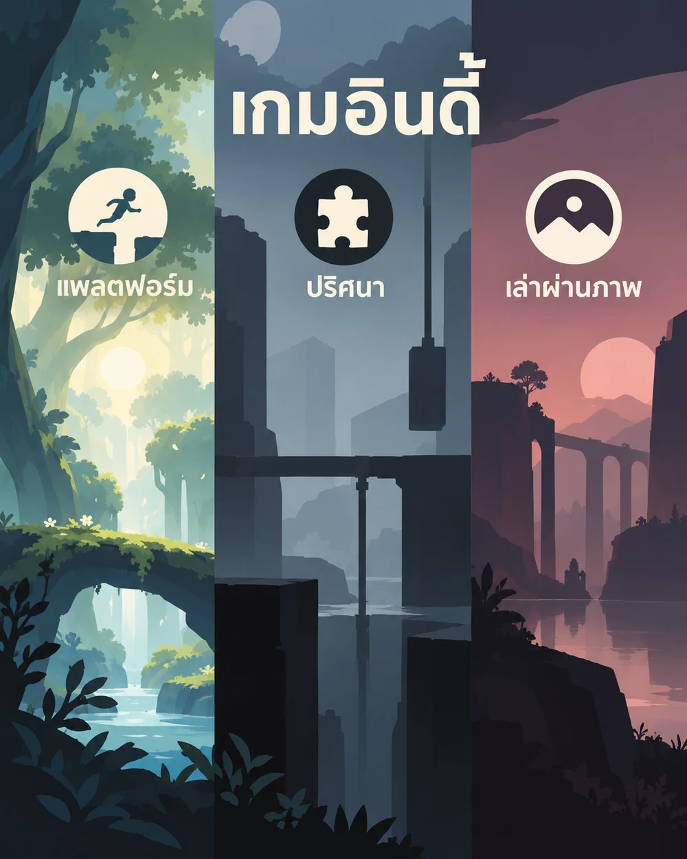 เกมอินดี้ที่เล่าผ่านภาพและการเคลื่อนไหว