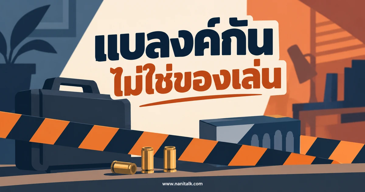 ปืนแบลงค์กันคืออะไร? อันตรายและข้อกฎหมายที่ควรรู้